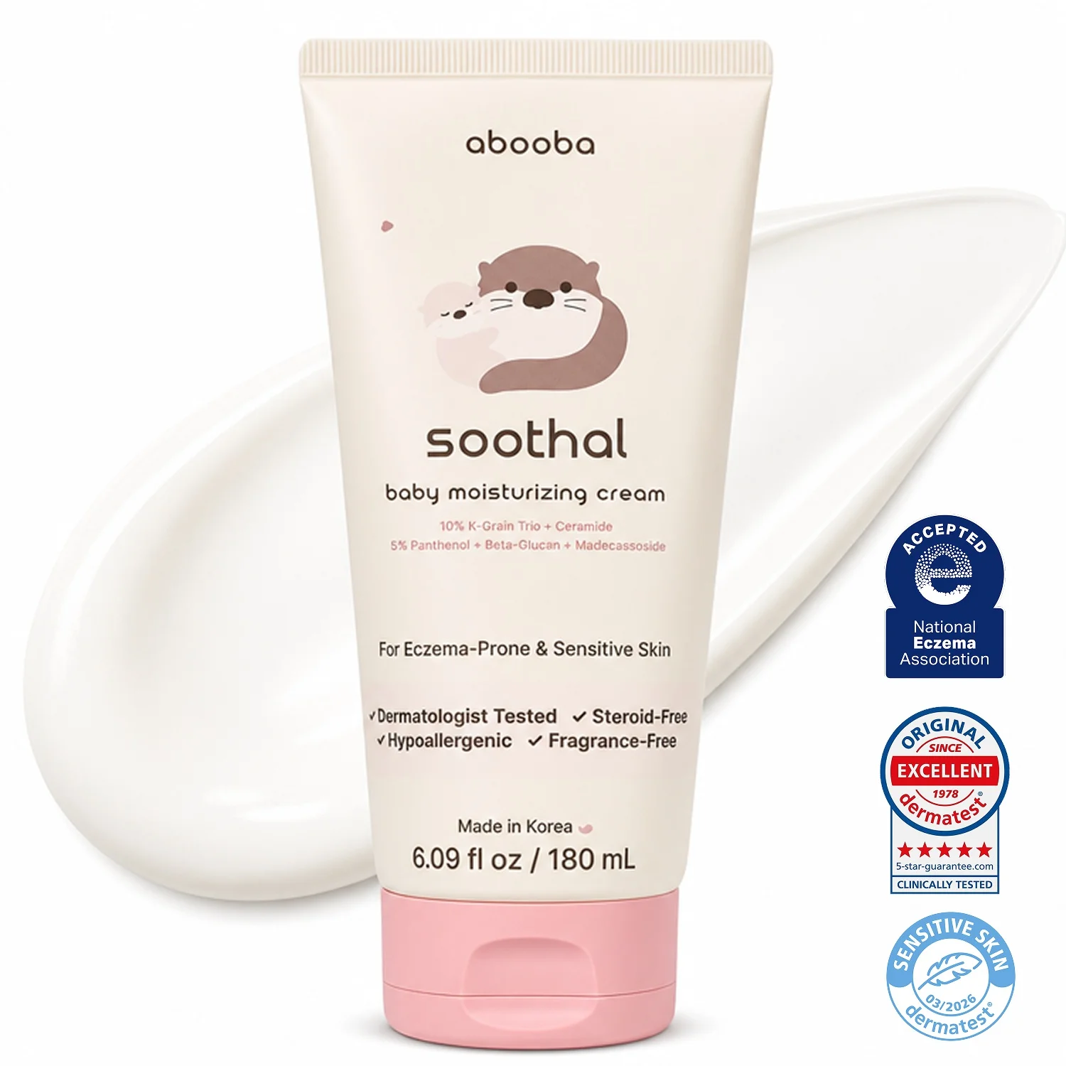 Kem dưỡng ẩm abooba Soothal Baby Moisturizing Cream
