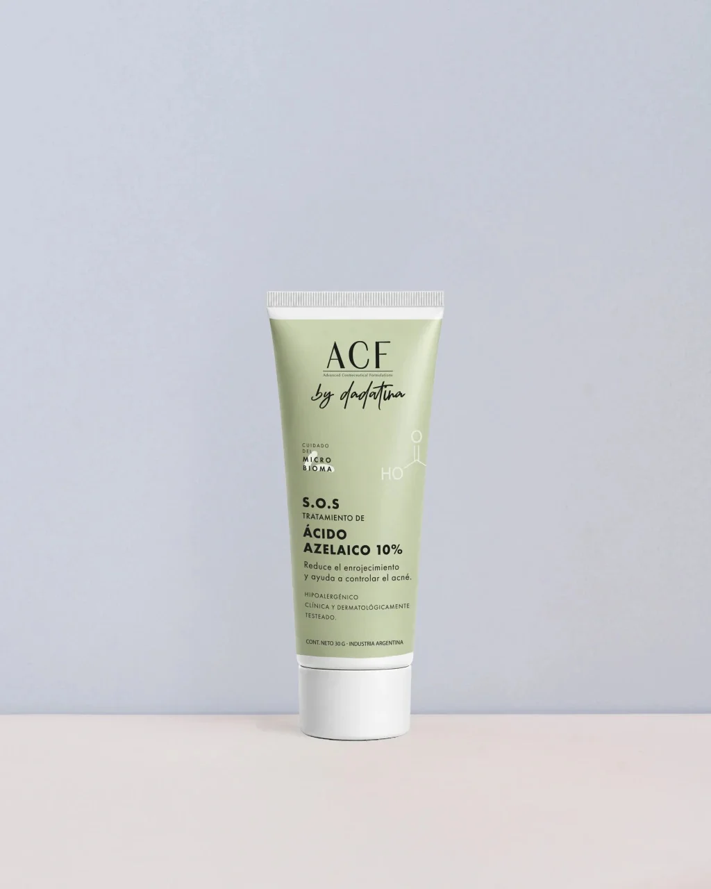 Kem đặc trị mụn giảm thâm nám ACF by dadatina S.O.S Tratamiento De Ácido Azelaico 10%
