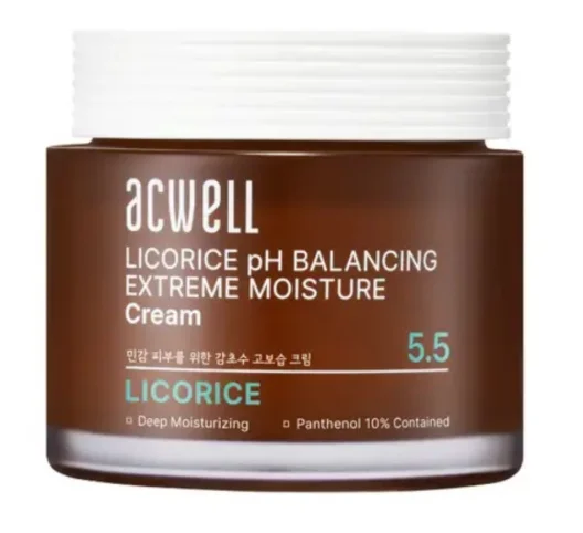 Kem dưỡng ẩm Acwell Licorice pH Balancing Extreme Moisture Cream