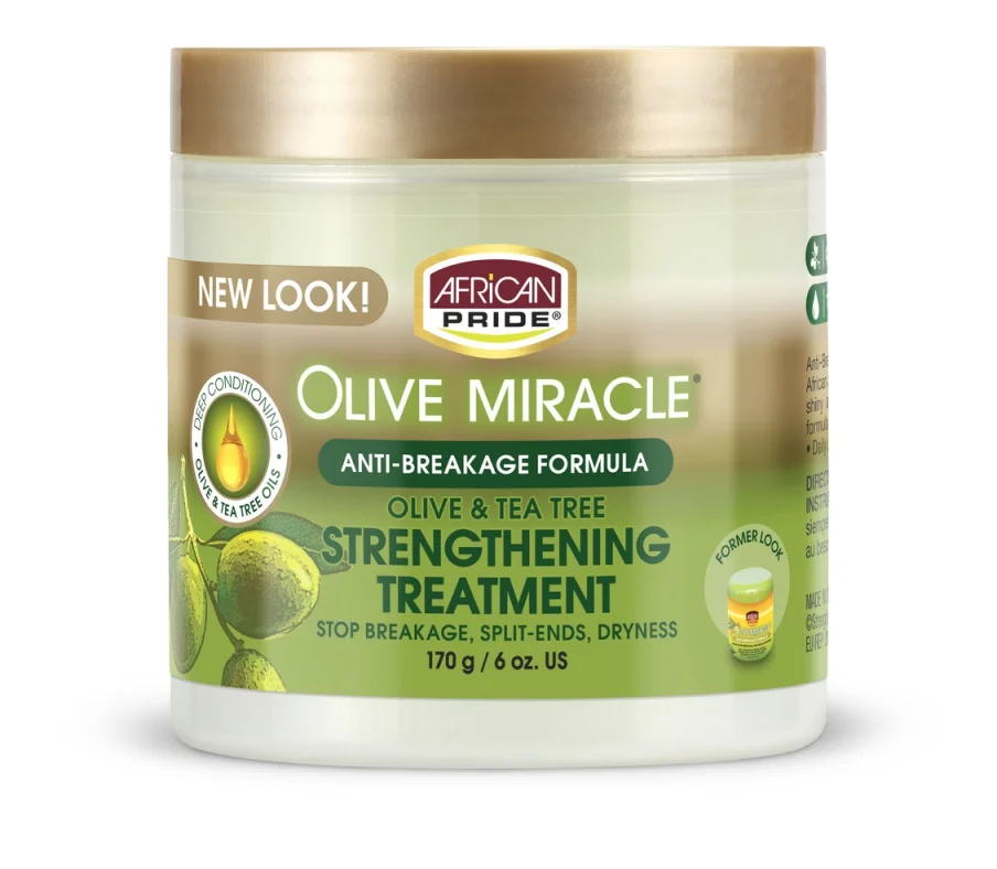 Sản phẩm đặc trị African Pride Olive Miracle Strengthening Treatment