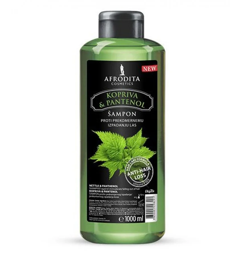 Dầu gội Afrodita Nettle And Panthenol Shampoo