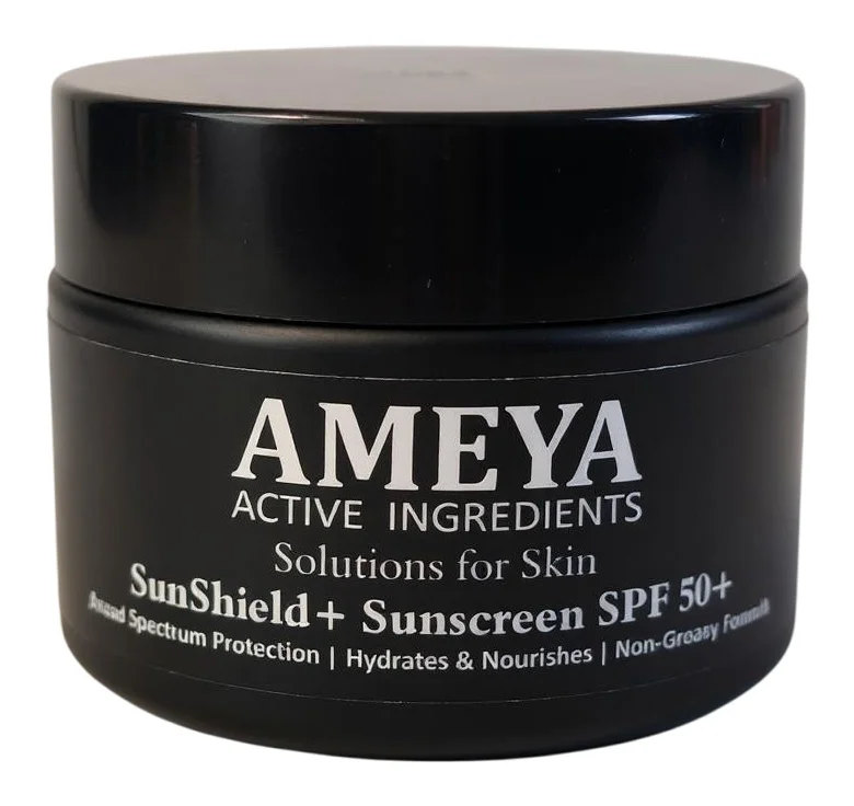 AMEYA ACTIVE INGREDIENTS Sunshield+ Sunscreen SPF 50+