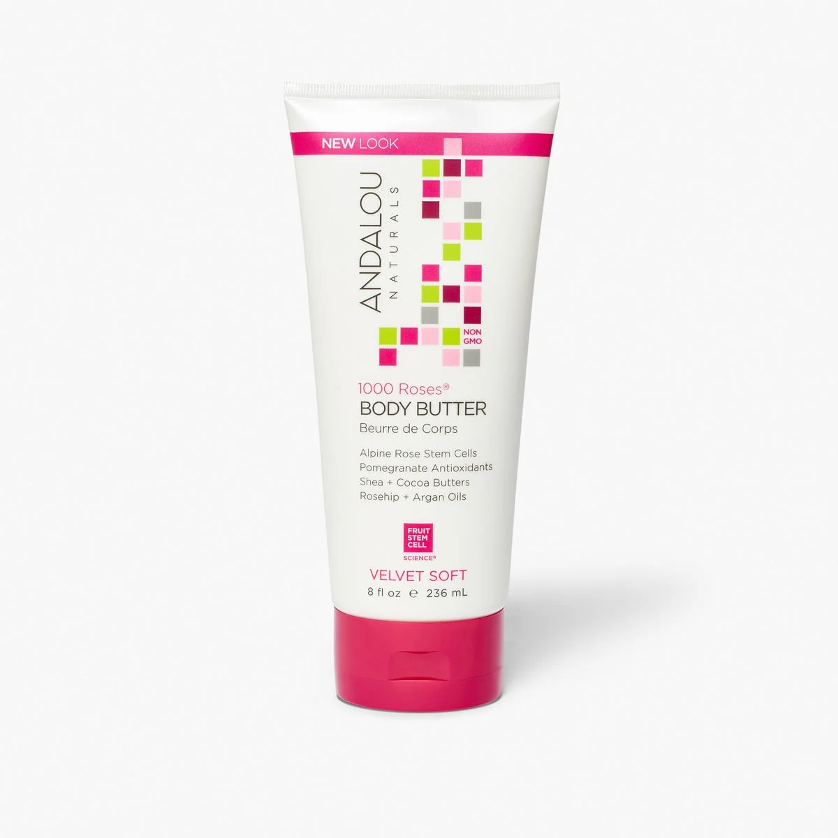 Andalou Naturals 1000 Roses Velvet Soft Body Butter