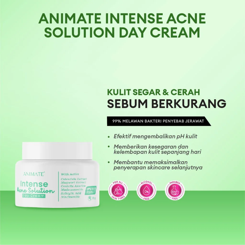 Animate Day Cream Intense Acne Solution