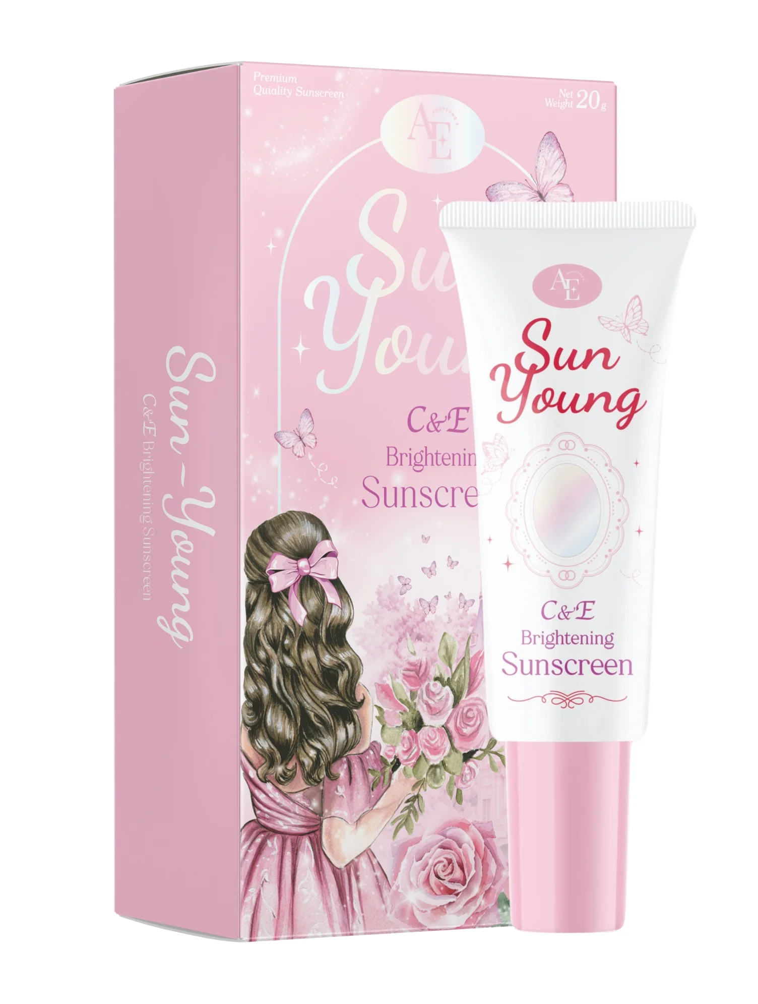 Annyeong E Sun Young Sunscreen กันแดดซันยัง