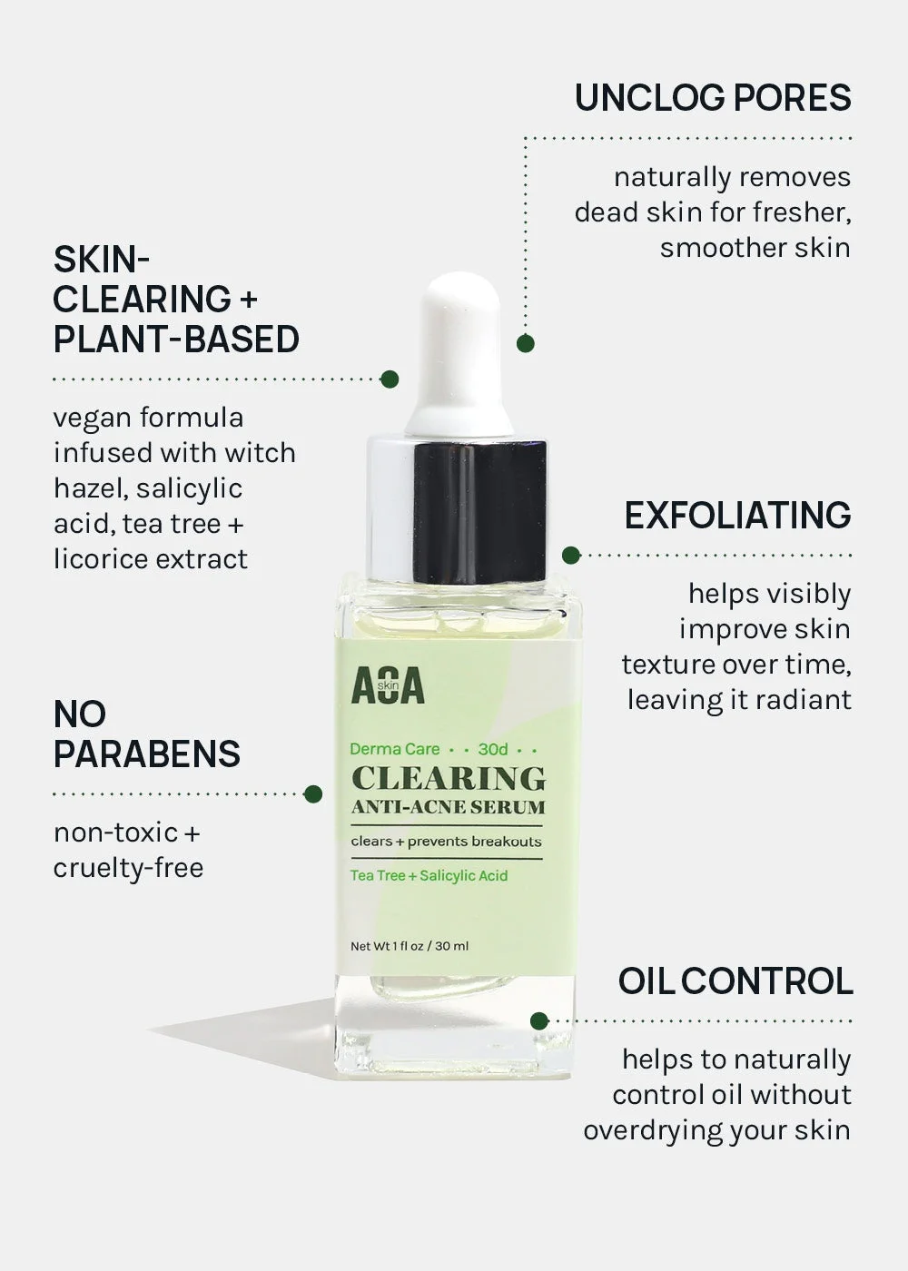 Tinh chất AOA Skin Clearing Anti-acne Serum