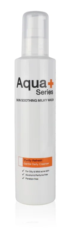 Aqua plus series Skin Soothing Milky Wash
