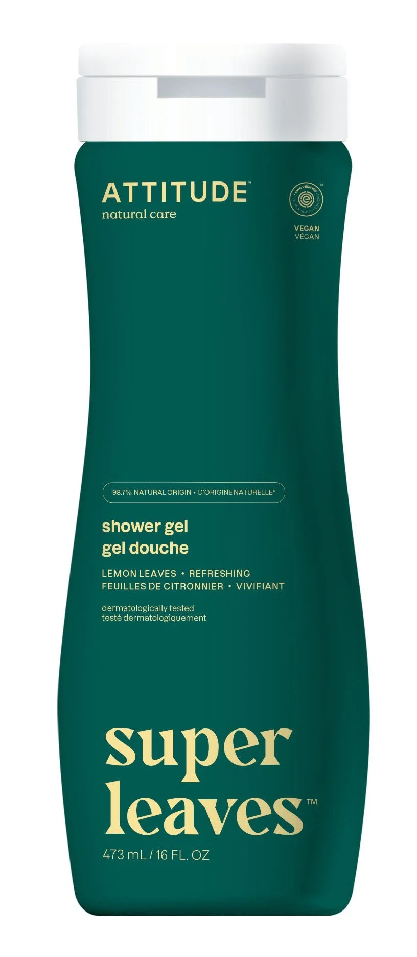 Sữa tắm Attitude Super Leaves Shower Gel