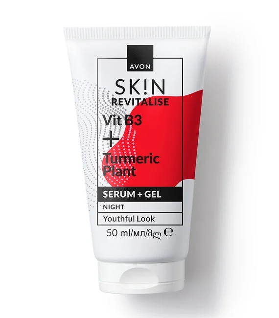 Avon Sk!n Revitalise Serum + Gel Cream Night