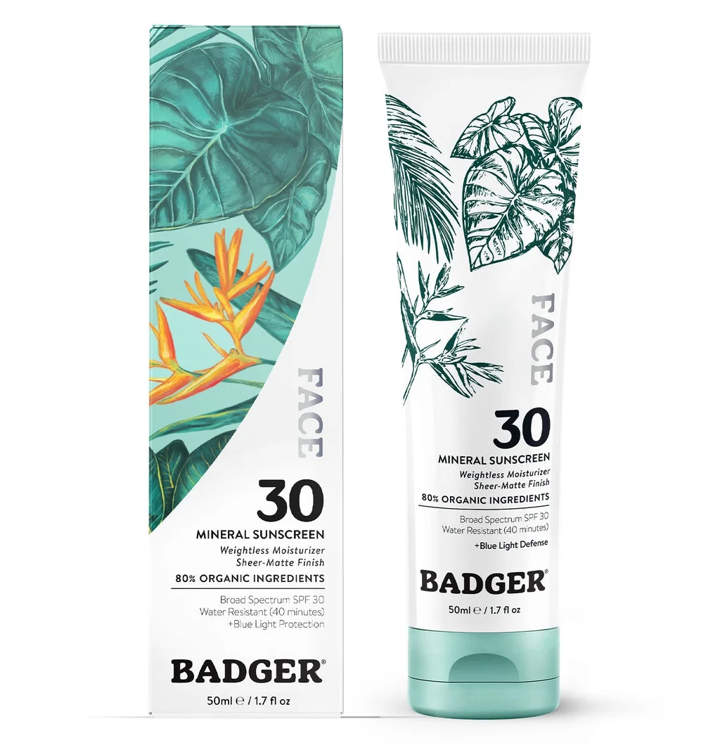 Kem chống nắng Badger Face Mineral Sunscreen - SPF 30