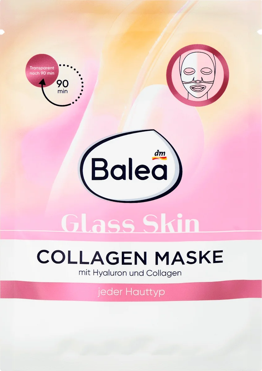 Mặt nạ Balea Glass Skin Collagen Maske
