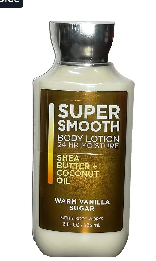 Sữa dưỡng thể Bath & Body Works Warm Vanilla Sugar Super Smooth Body Lotion