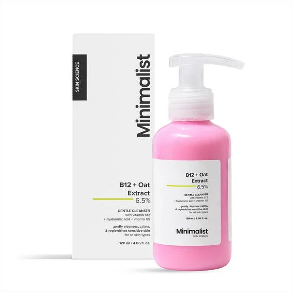 Sữa rửa mặt Be Minimalist B12 + Oat Extract 6.5% Gentle Cleanser