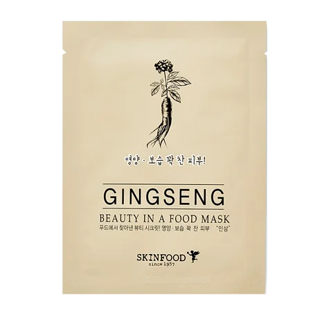 SKINFOOD Beauty In A Food Mask Sheet - Ginseng