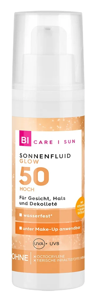 Bi Care Sun Sonnenfluid Glow Lsf 50