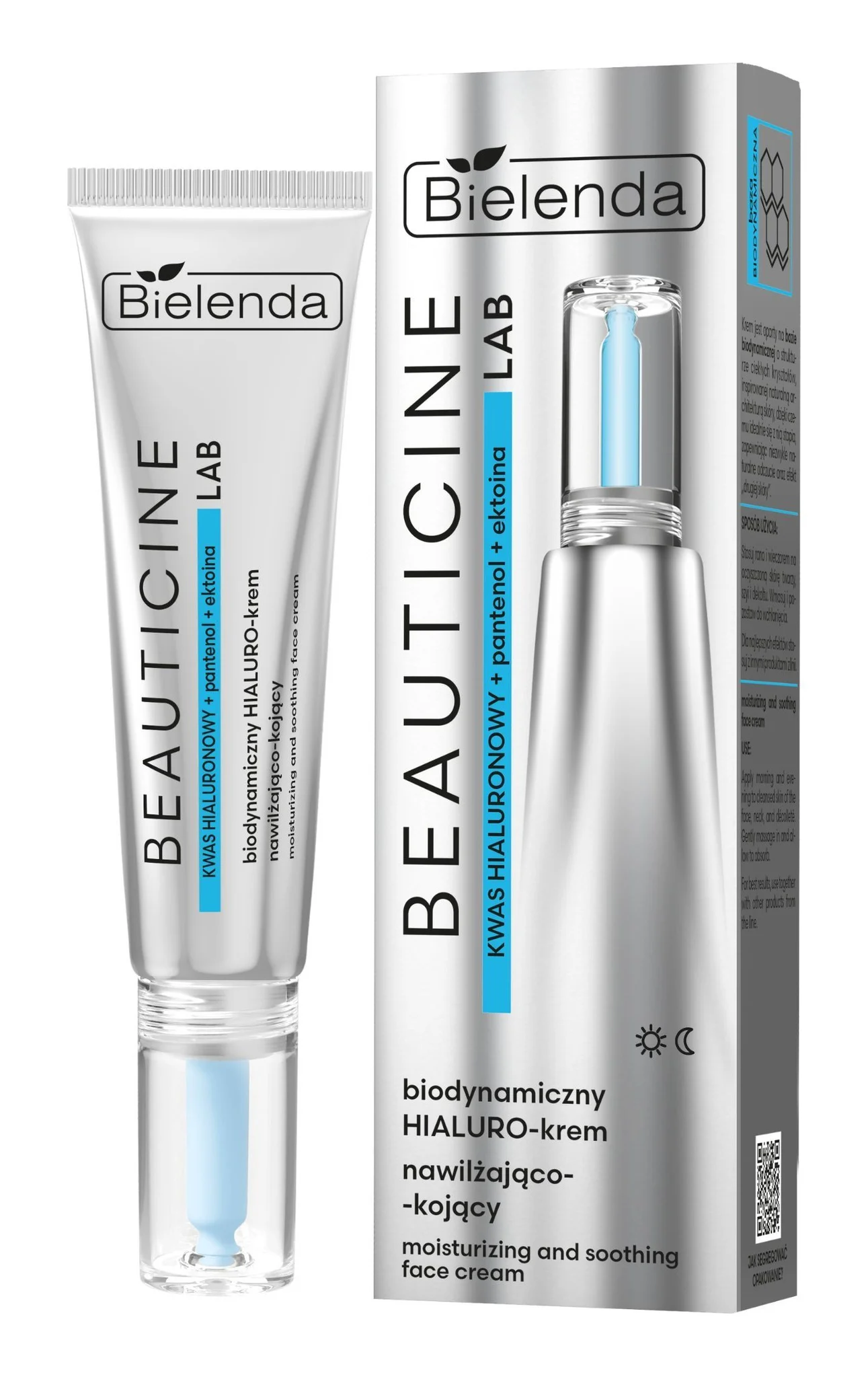 Dưỡng ẩm Bielenda Beauticine Lab Biodynamic HIALURO Moisturizing & Soothing Cream