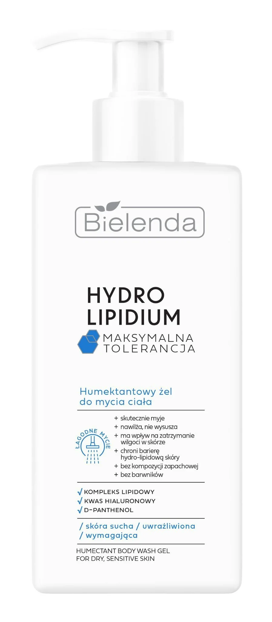 Bielenda Hydro Lipidium Humectant Body Wash Gel