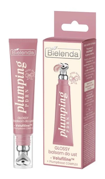 Bielenda Plumping PDRN Glossy Lip Balm Rose Glazed