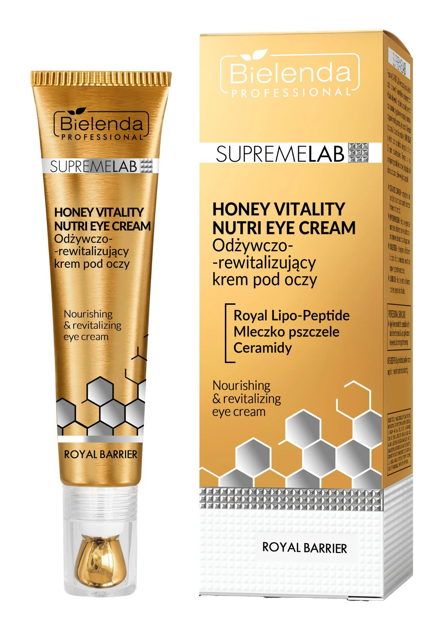 Kem mắt Bielenda Professional Royal Barrier Honey Vitality Nutri Eye Cream