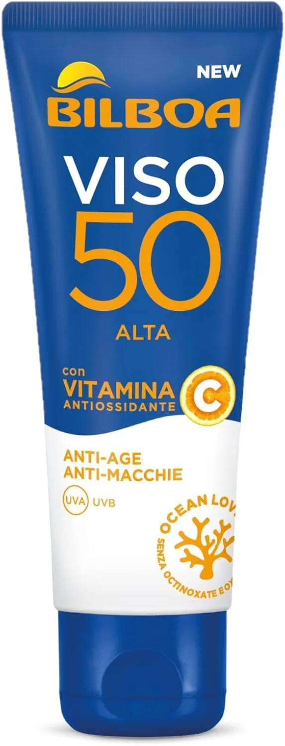 Bilboa Crema Viso SPF50 Con Vitamina C
