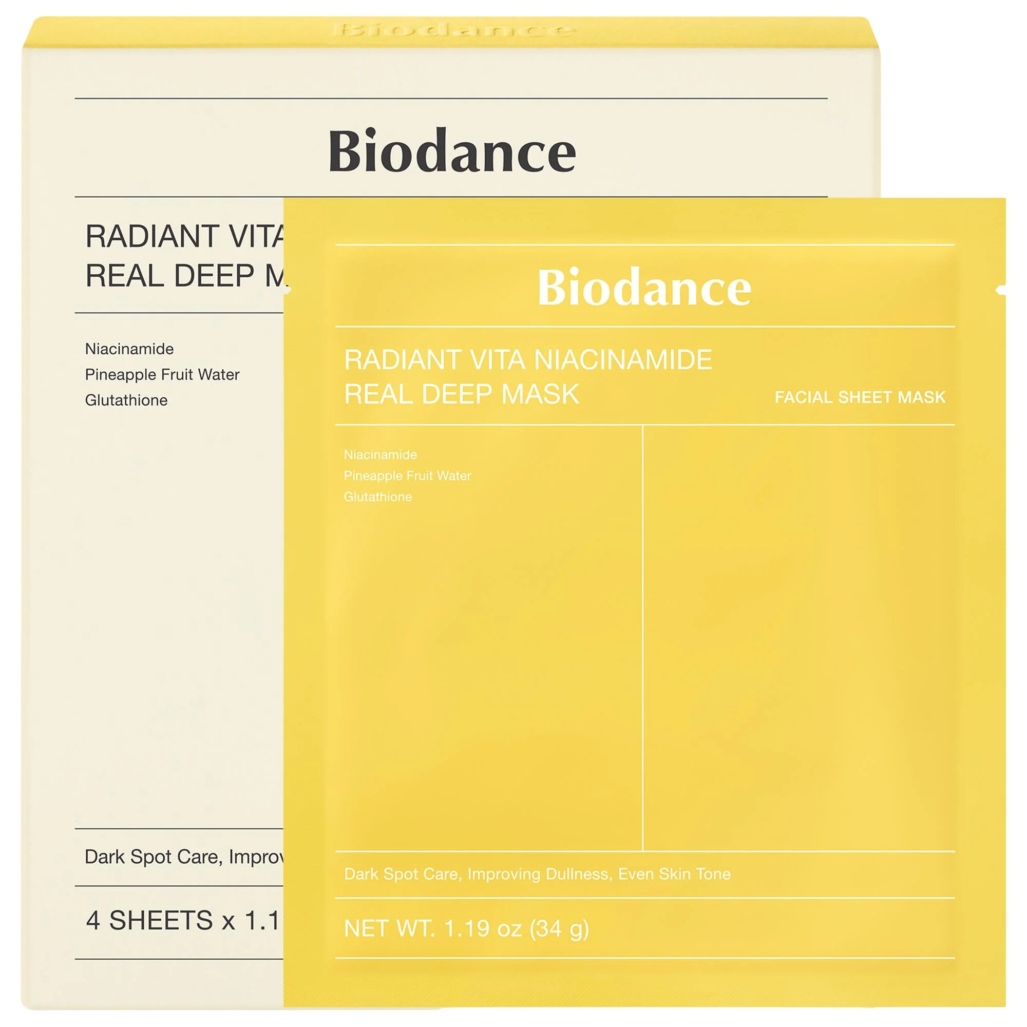 Biodance Radiant Vita Niacinamide Real Deep Mask