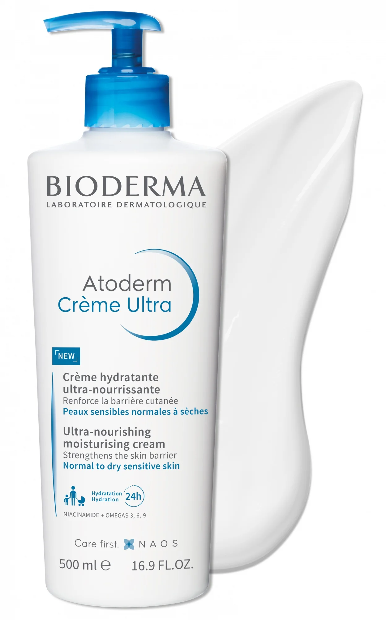 Kem dưỡng ẩm cho da khô đến rất khô Bioderma Mosturising Cream For Dry To Very Dry Skin