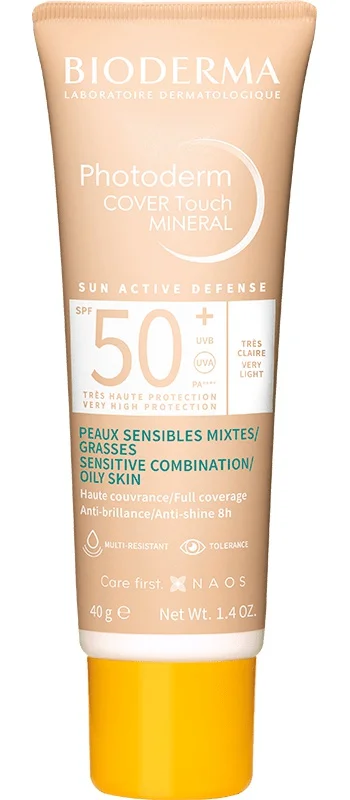 Bioderma Photoderm Cover Touch Mineral FPS50+ Cor 1.0
