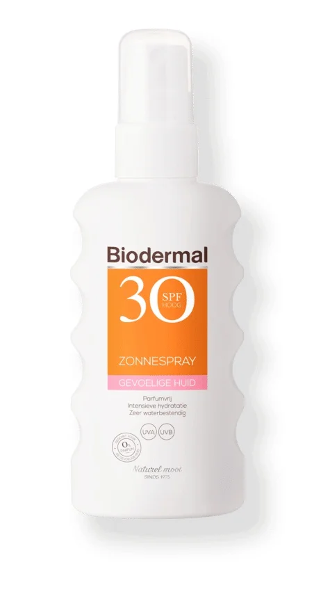 Biodermal Gevoelige Huid Zonnespray SPF 30