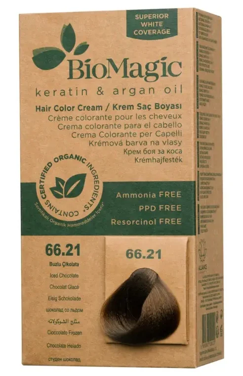 Thuốc nhuộm tóc BioMagic Hair Color Cream 66.21