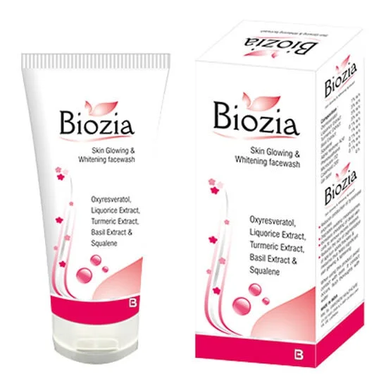 Biozia Skin Glowing And Whitening Facewash