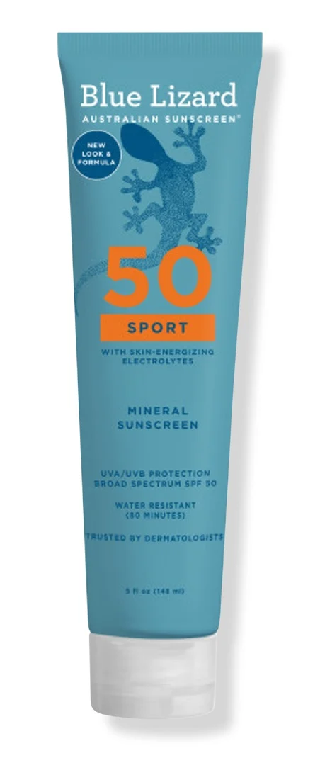 BLUE LIZARD AUSTRALIAN SUNSCREEN Sport Mineral SPF 50 Lotion