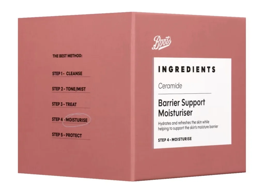 Boots Ingredients Barrier Support Moisturiser