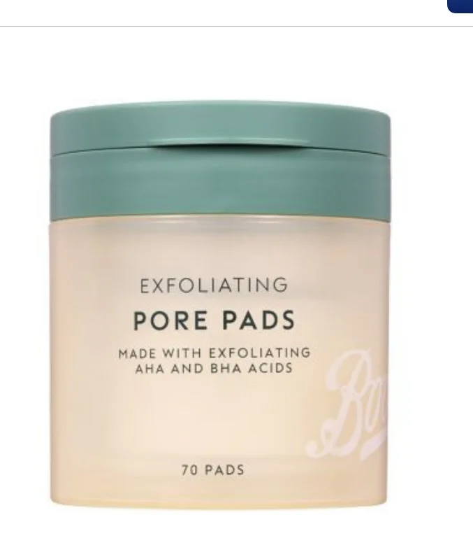 Miếng bông toner tẩy da chết Boots Pore Pads