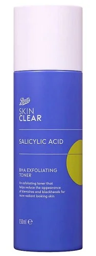 Boots Skin Clear Salicylic Acid BHA Toner