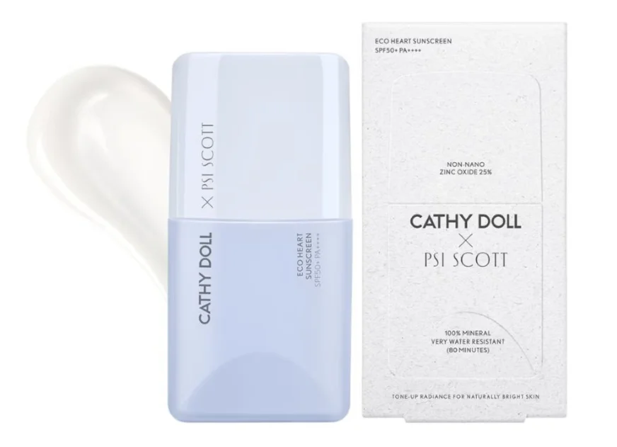 Kem chống nắng Cathy Doll Psi Scotts Eco Heart Sunscreen SPF50+ Pa+++