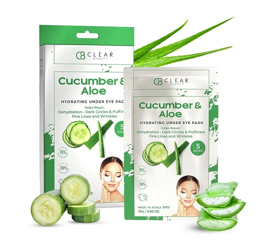 CB Clear Beauty Cucumber & Aloe Hydrating Under Eye Pads
