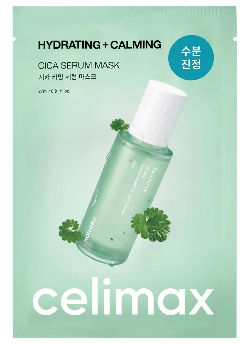 Mặt nạ tinh chất Celimax Hydrating + Calming Cica Serum Mask