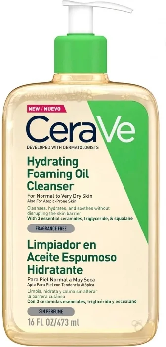 Sữa rửa mặt dạng dầu CeraVe Aceite Limpiador Hidratante