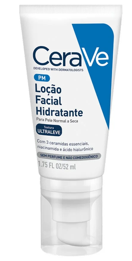 CeraVe [BR] Hydrating Facial Lotion | Hidratante Facial Com Textura Ultra Leve