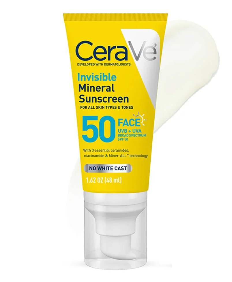 Kem chống nắng CeraVe Invisible Mineral Sunscreen