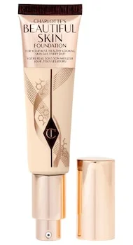 Charlotte Tilbury Beautiful Skin Medium Coverage Liquid Foundation With Hyaluronic Acid