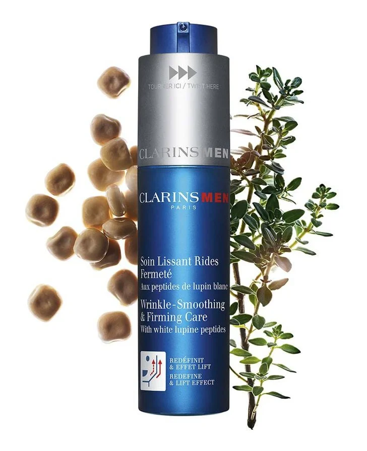ClarinsMen Wrinkle Smoothing + Firming Anti Aging Face Moisturizer