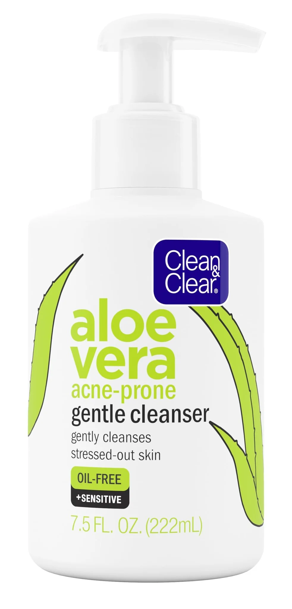 Sữa rửa mặt Clean & Clear Aloe Vera Acne-prone Gentle Cleanser