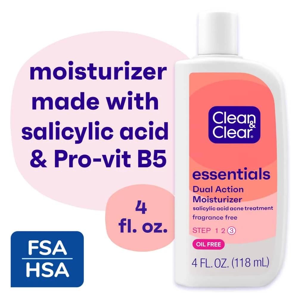 Kem dưỡng ẩm Clean & Clear Essentials Dual Action Moisturizer