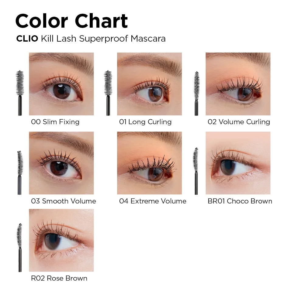 Chuốt mi Clio Kill Lash Long Curling Mascara