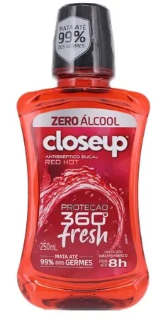 Close-Up Antisséptico Bucal Red Hot Sem Álcool