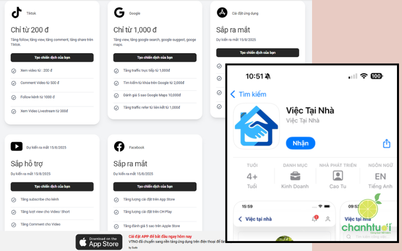 app kiếm tiền online uy tín 1