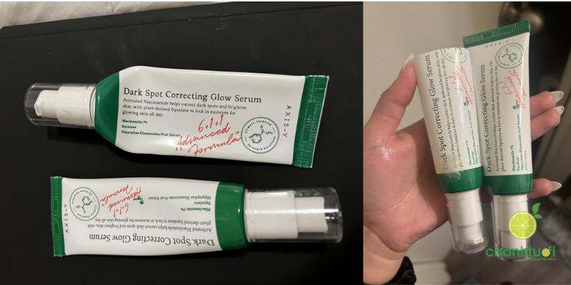 axis-y dark spot correcting glow serum 01