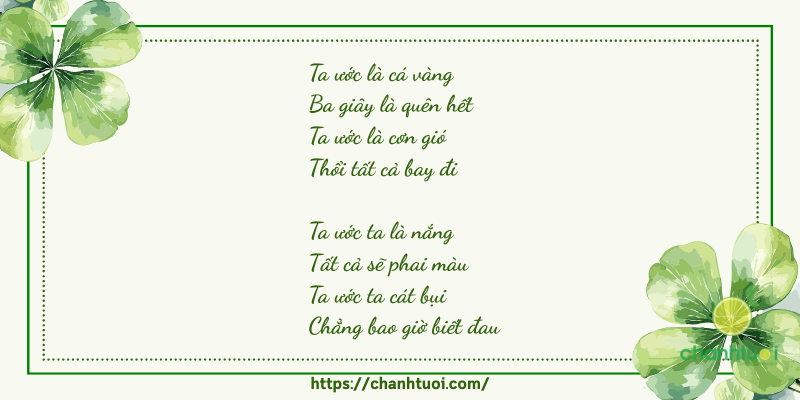 bài thơ về ước mơ 2