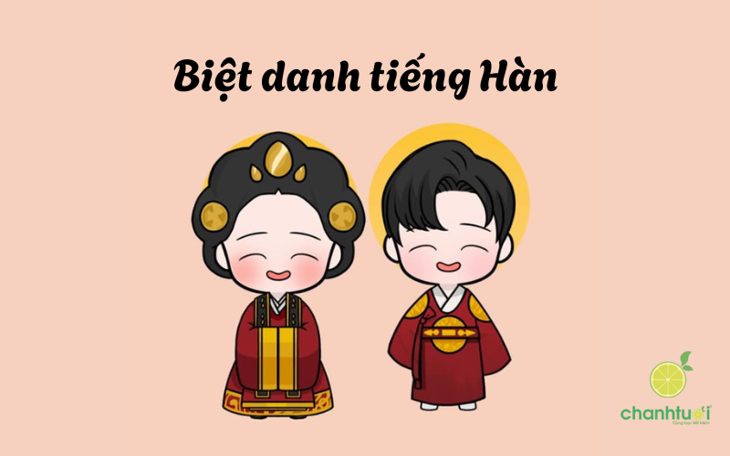 biet danh hay tieng han